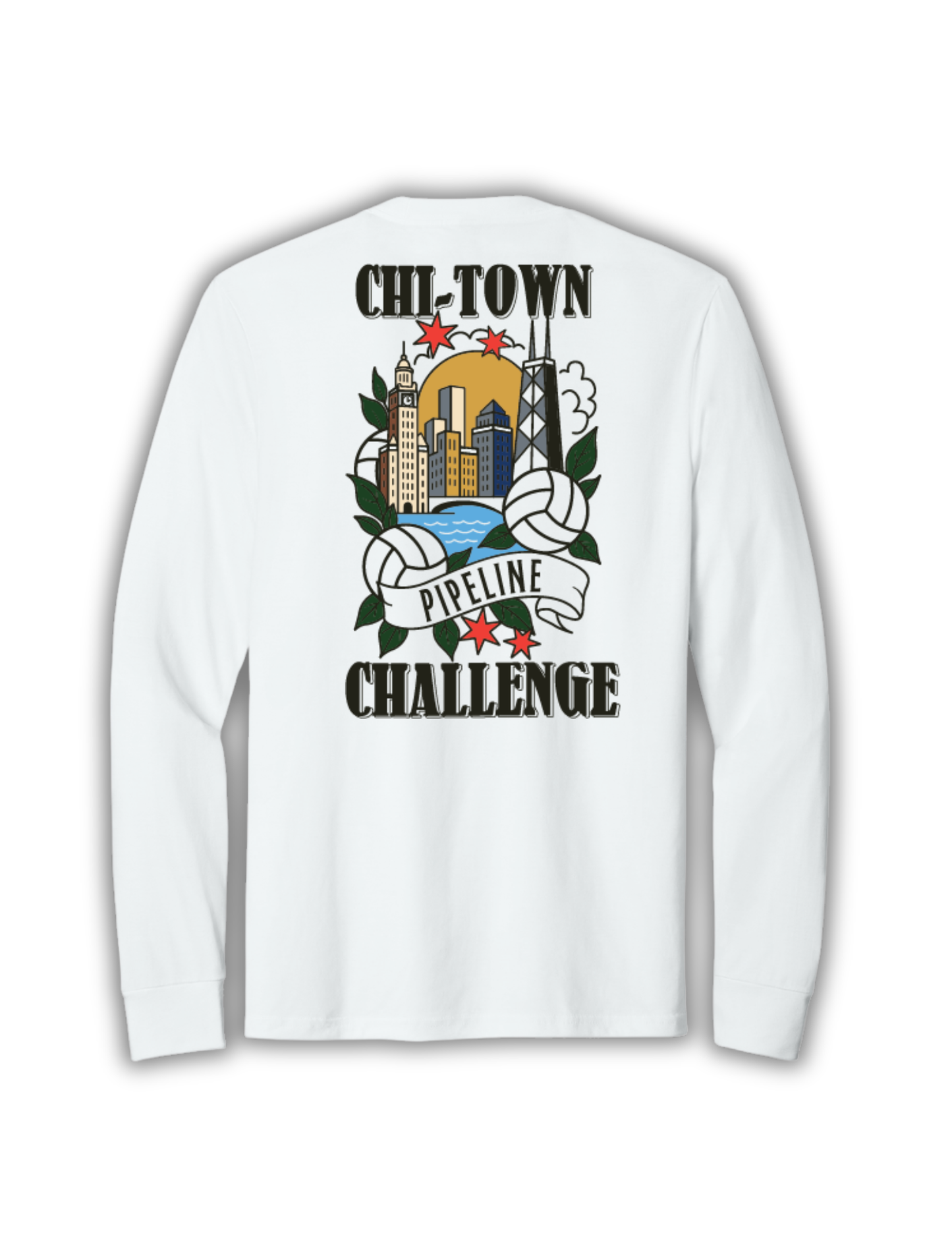 Tribe Chi-Town Challenge Triblend Tee LS PVC