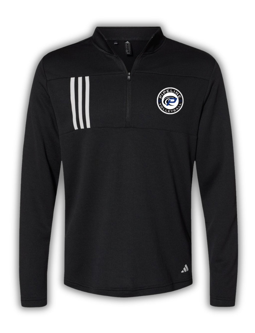 Adidas Three Stripes DoubleKnit 1/4 Zip PVC