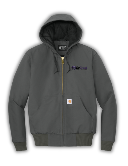 Carhartt Quilted-Flannel-Lined Duck Active Jackets DG