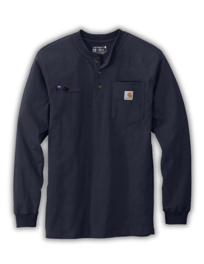 Carhartt Long Sleeve Henley T-Shirt DG