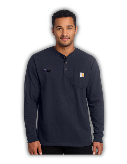 Carhartt Long Sleeve Henley T-Shirt DG