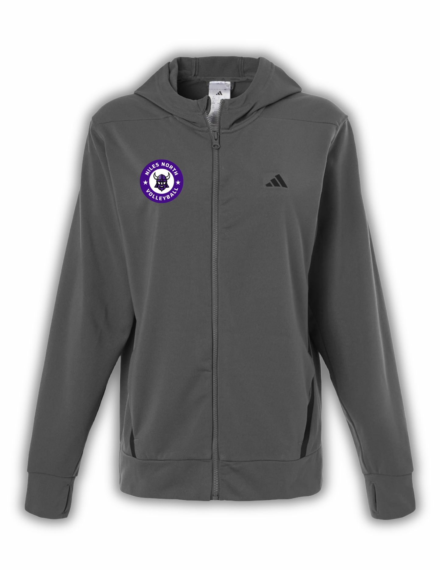 Adidas Women's Game & Go Fleece Full Zip (Patch) NN