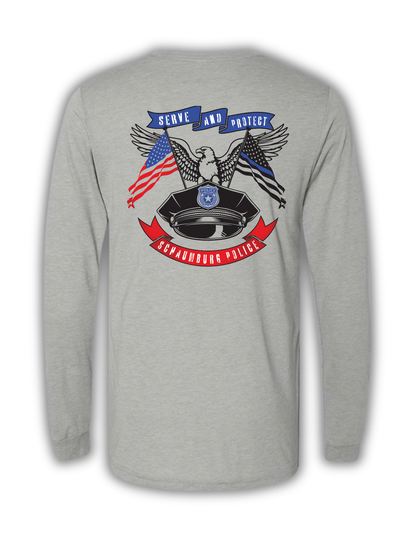 Tribe Eagle + Cap Tee LS SPD