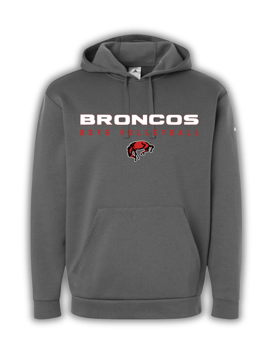 Adidas Fleece Hooded Sweatshirt (TeamFour Grey) BVB