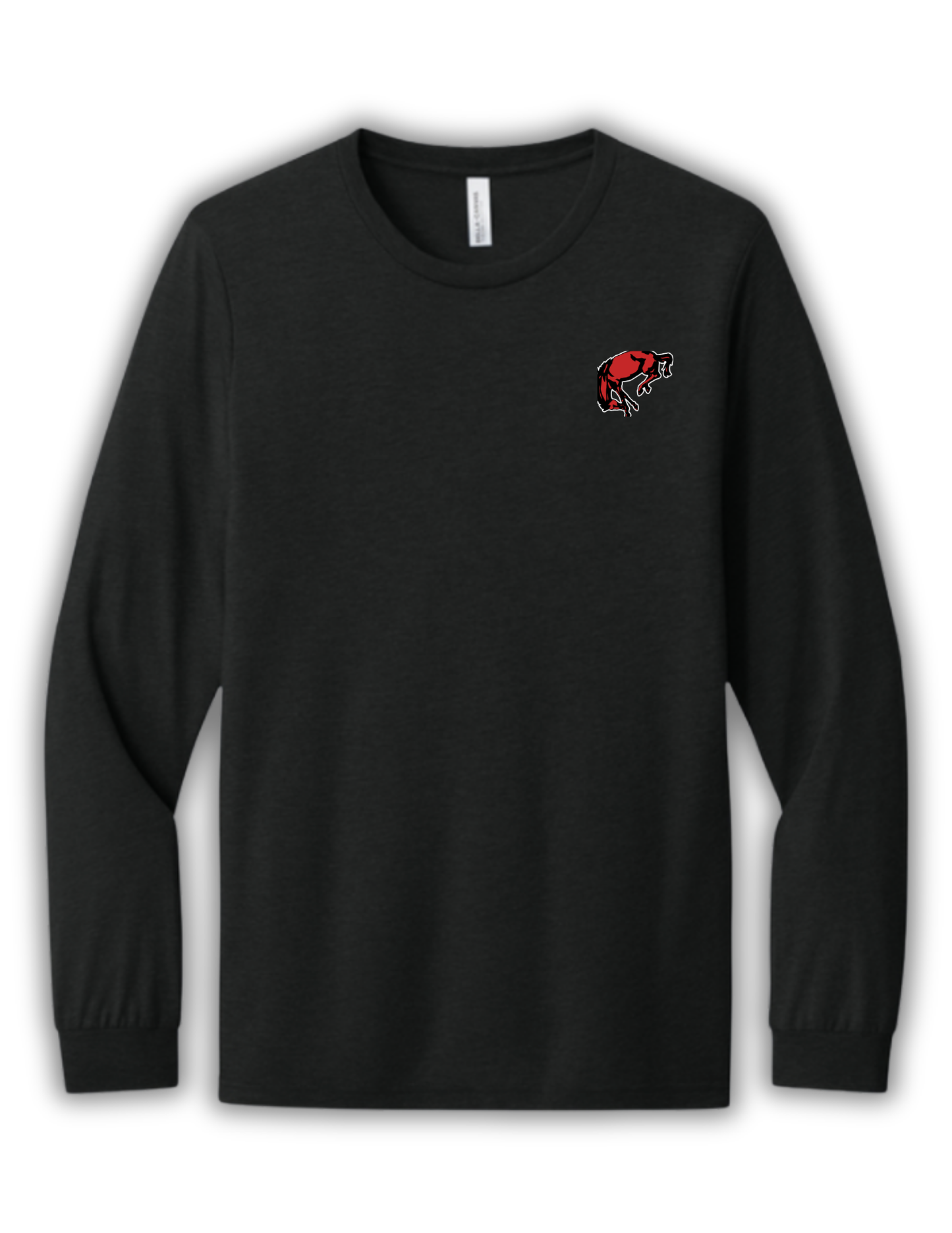 Tribe Triblend LS Court Tee (Black) BVB