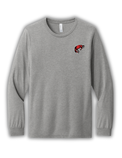 Tribe Triblend LS Court Tee (Graphite) BVB