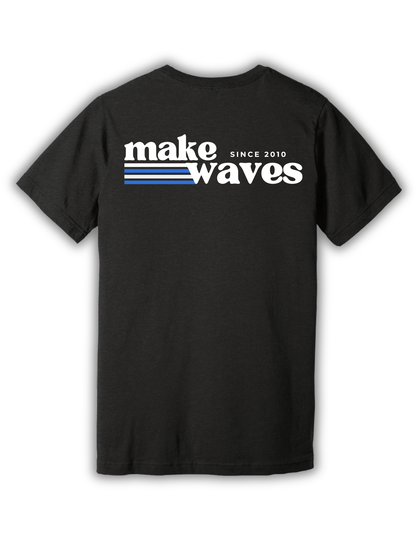 Tribe Triblend Practice Tee "Make Waves" PVC