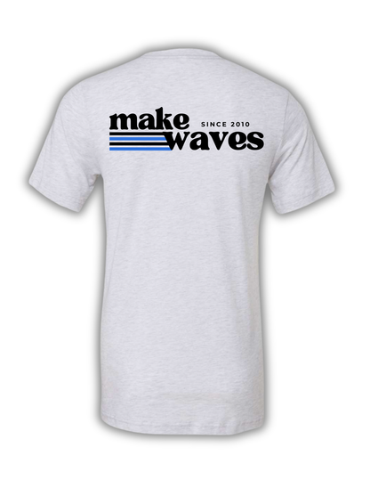 Tribe Triblend Practice Tee "Make Waves" PVC