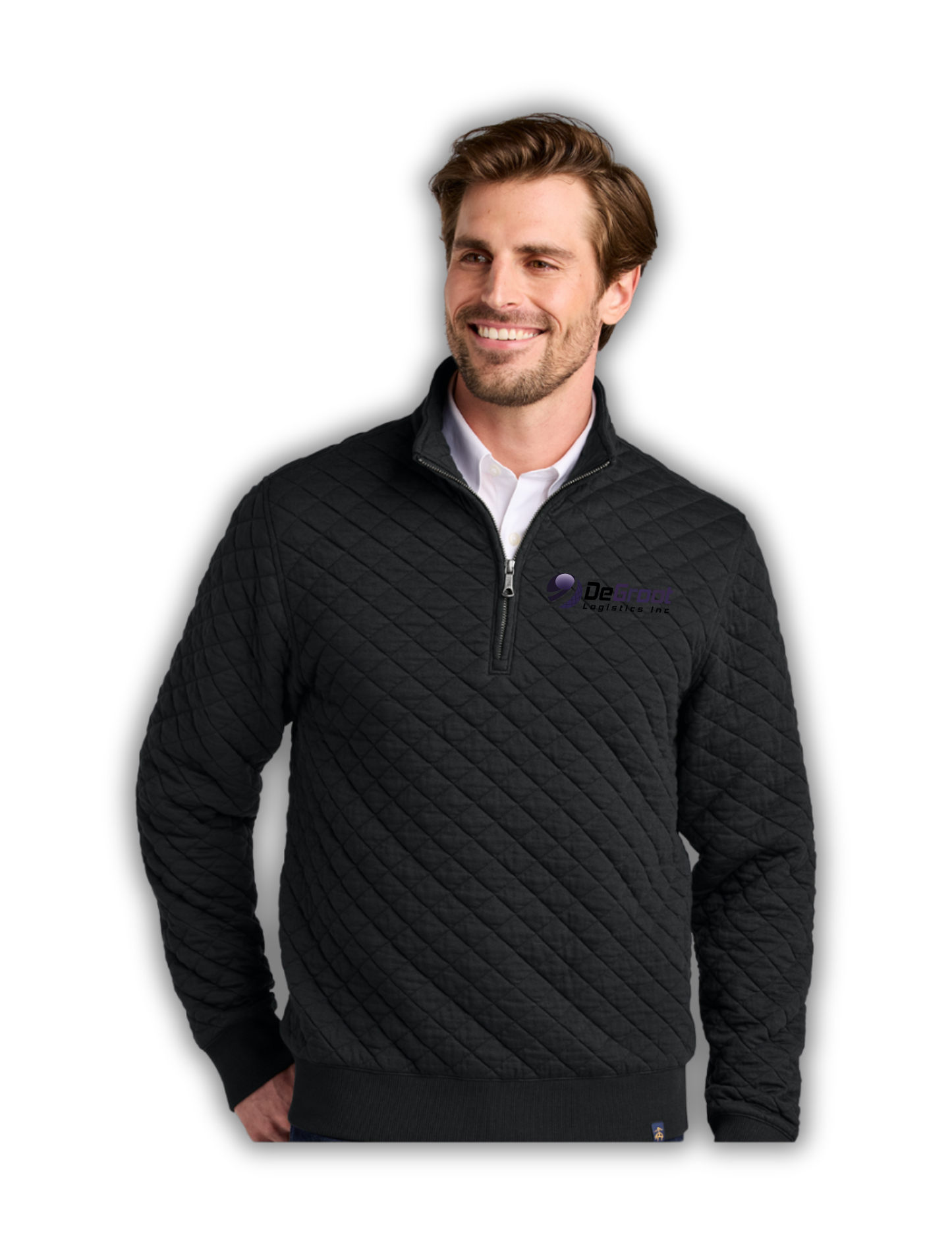 Brooks Brothers Diamond Quilt 1/4 Zip DG
