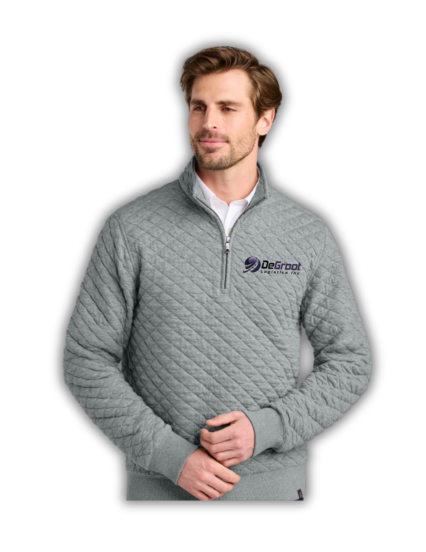 Brooks Brothers Diamond Quilt 1/4 Zip DG