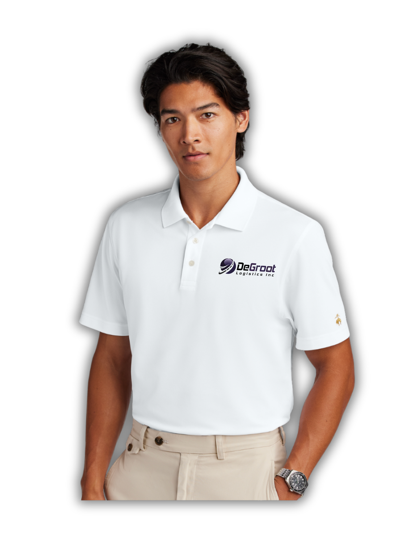 Brooks Brothers Mesh Pique Performance Polo DG