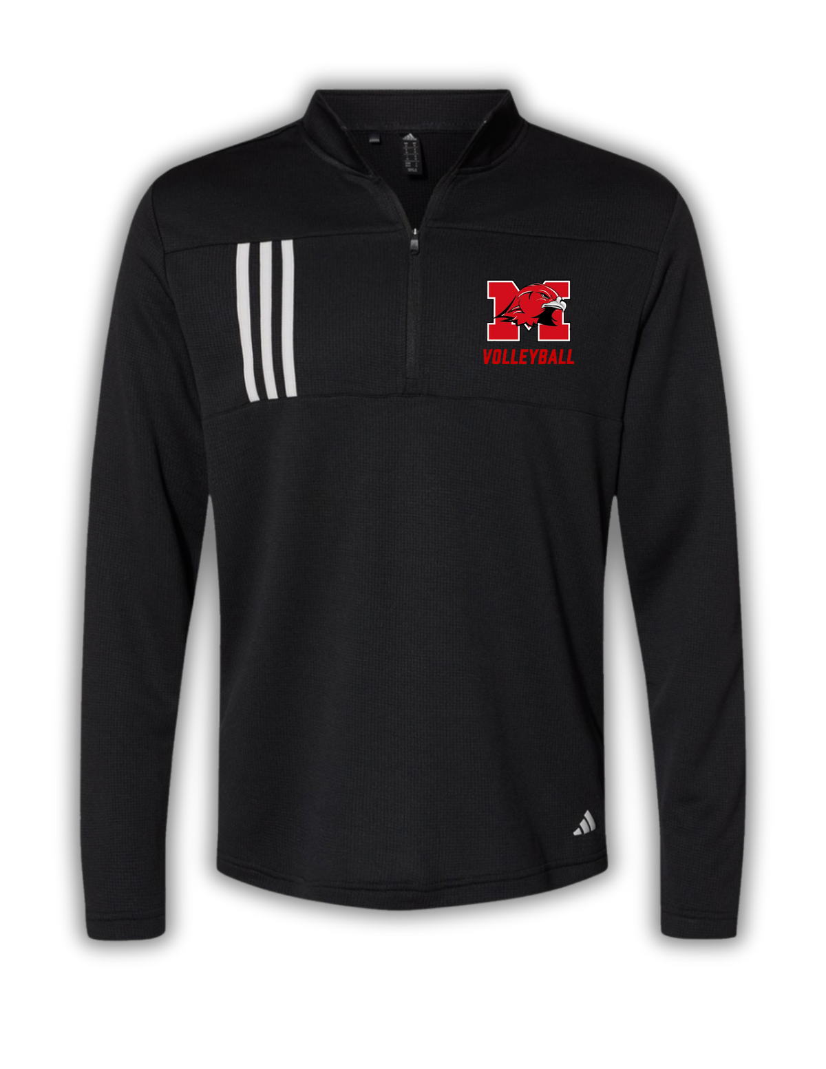 Adidas Three Stripes DoubleKnit 1/4 Zip MSGVB