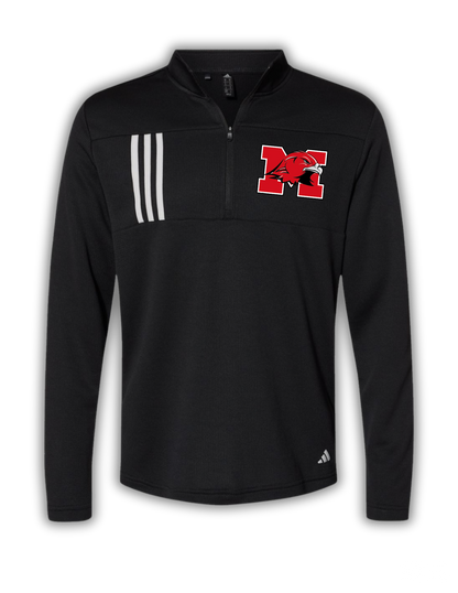 Adidas Three Stripes DoubleKnit 1/4 Zip MSGVB