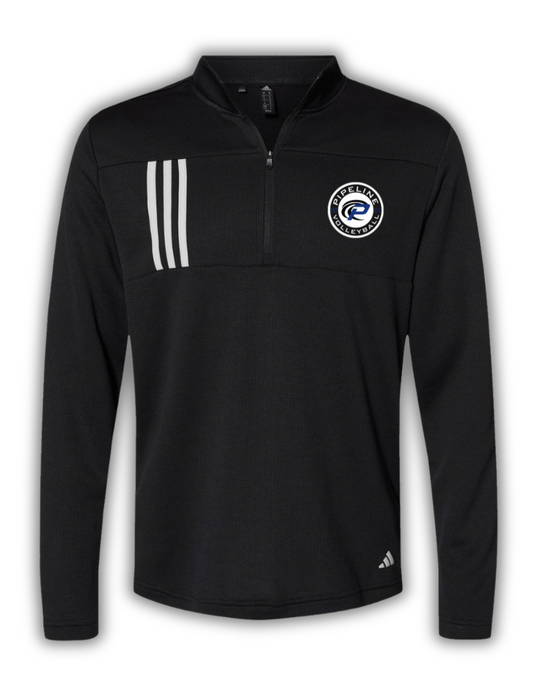 Adidas Three Stripes DoubleKnit 1/4 Zip PVC