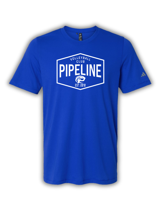 Adidas Performance Tee PVC Blue (2025-26 Pipeline Returner Required*)
